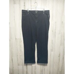 Buffalo By David Bitton Jeans  Womens 18/38 Alyssa High Rise Straight Leg Denim